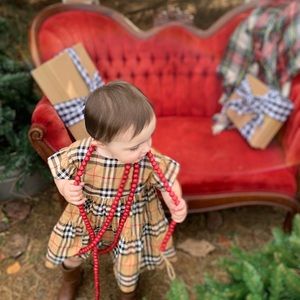 Girls Burberry Dress 18M